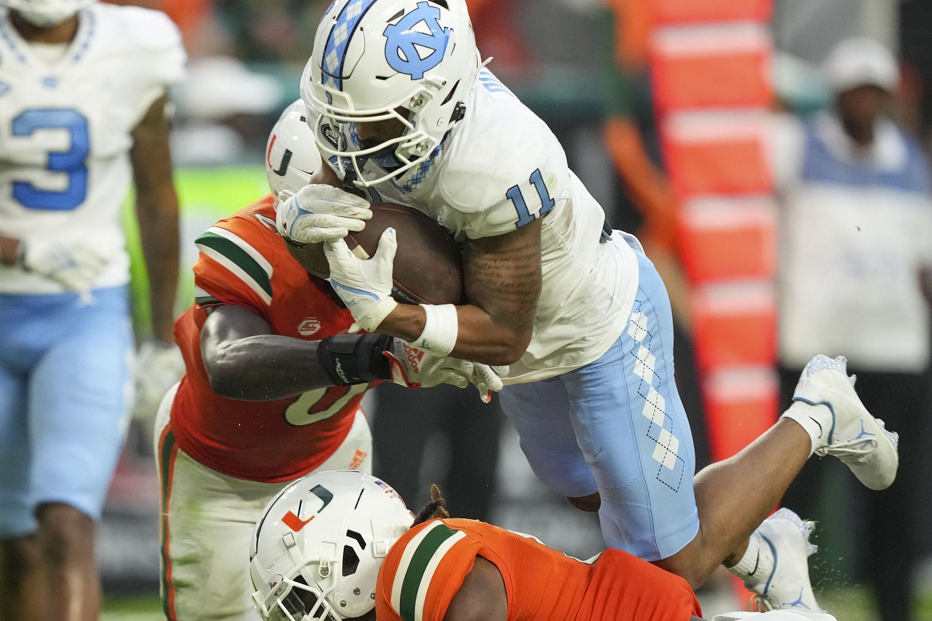 Josh Downs - North Carolina v Miami