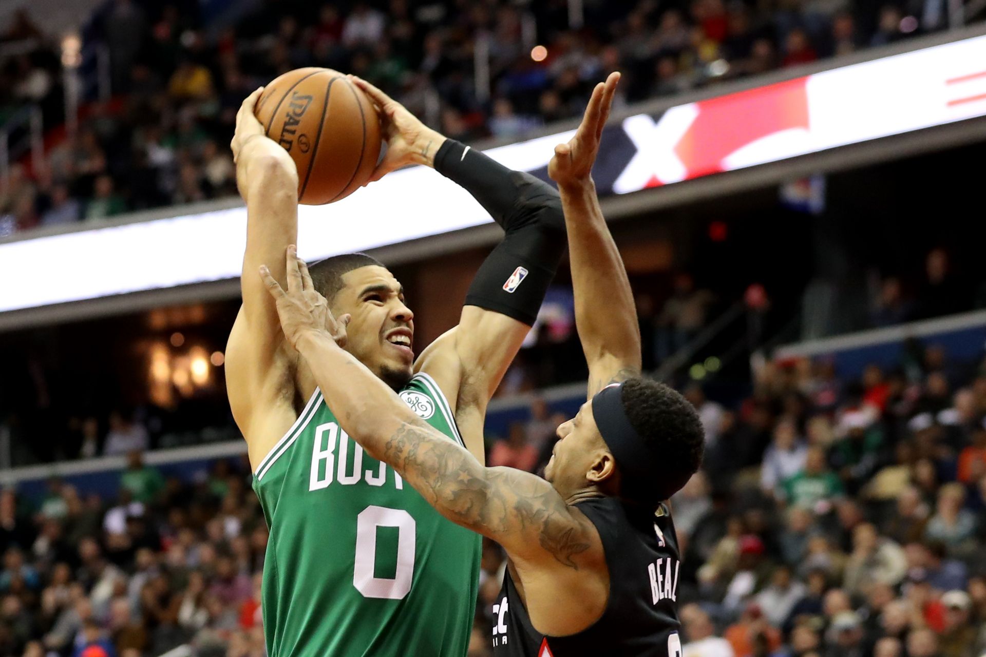 Jayson Tatum and Bradley Beal