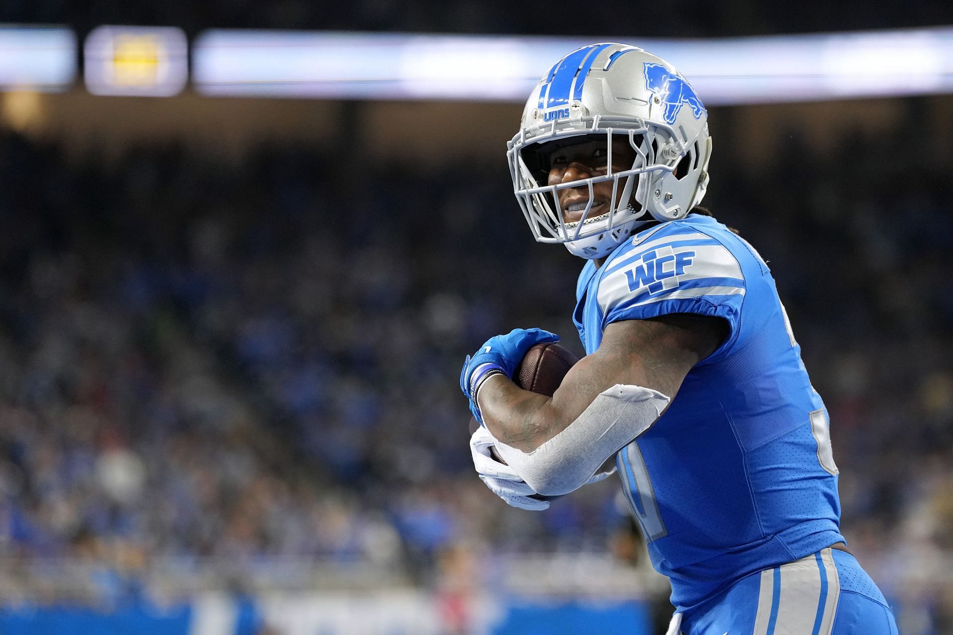 Jamaal Williams: Jacksonville Jaguars v Detroit Lions