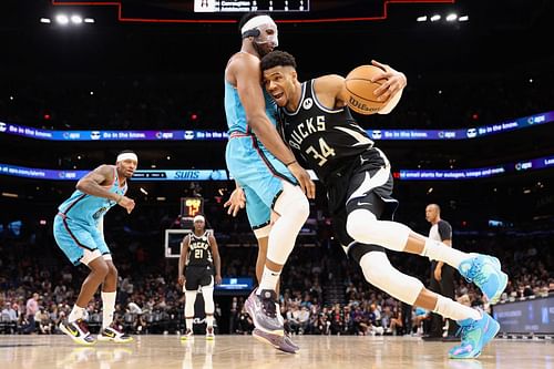 Antetokounmpo recently missed three games (Image via Getty Images)