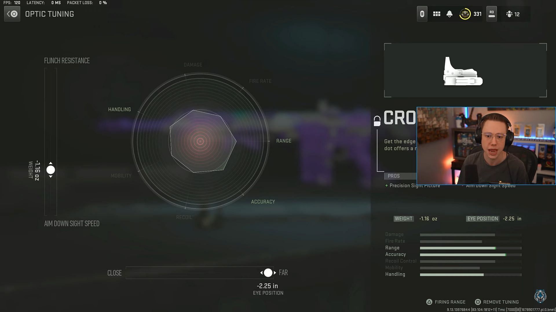 Tunings for Cronen Mini Pro(Image via Activision and YouTube/WhosImmortal)