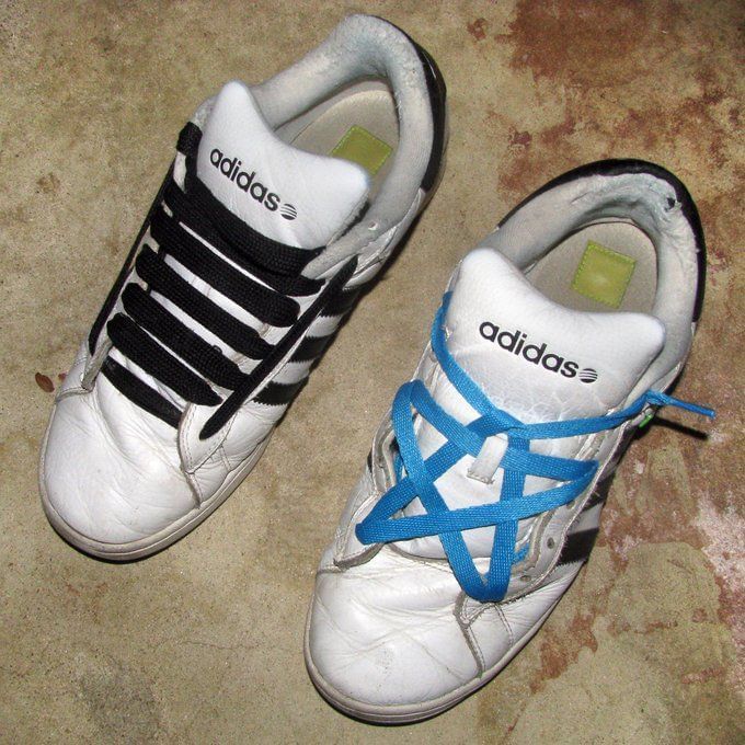 Nike Air Jordan 4 laces How to tie them right?