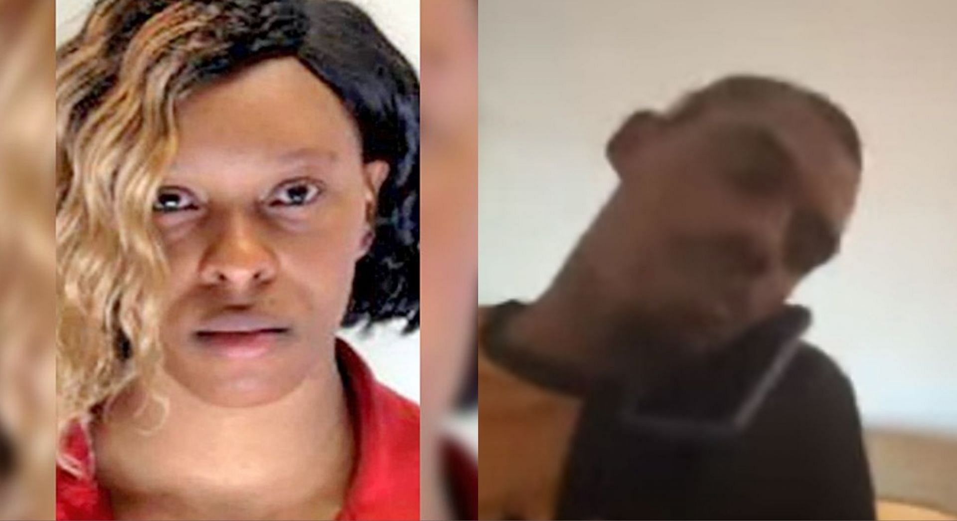 Mississippi woman Kadejah Brown fatally shot her husband during a Facebook liver (Image via JRE/Twitter and YouTube)