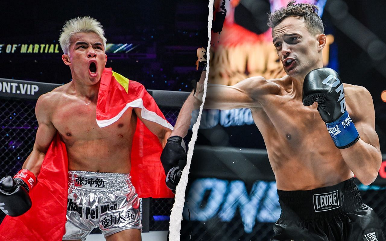 Zhang Peimian (Left) targets rematch with Jonathan Di Bella (Right) 