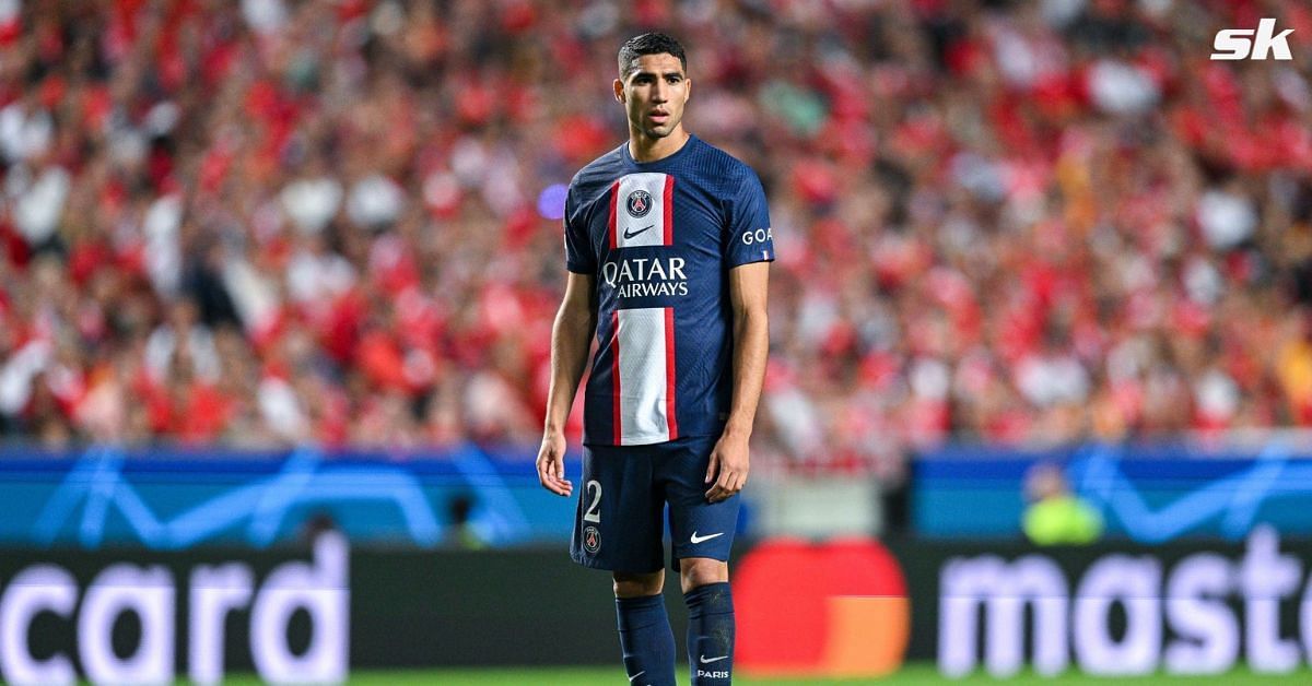 PSG full-back Achraf Hakimi could be charged for rape. 