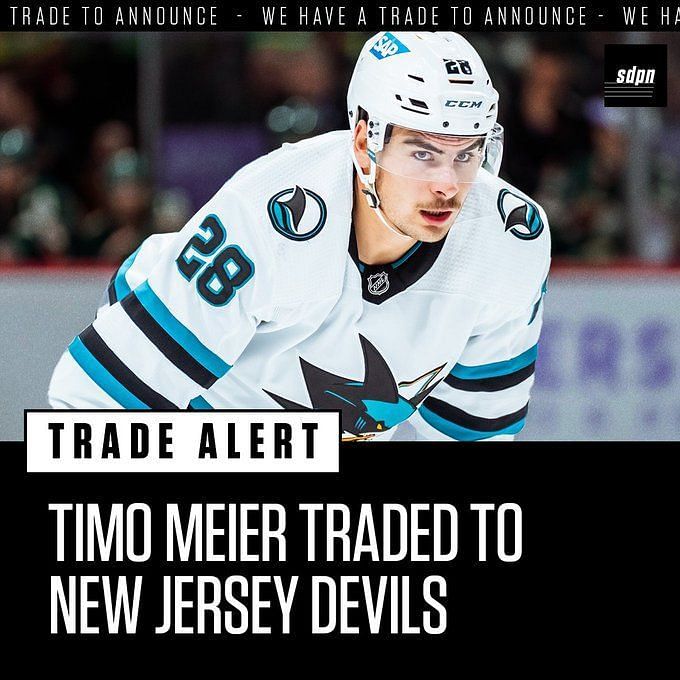 Devils trade for Sharks star Timo Meier  What it means, trade details,  more 
