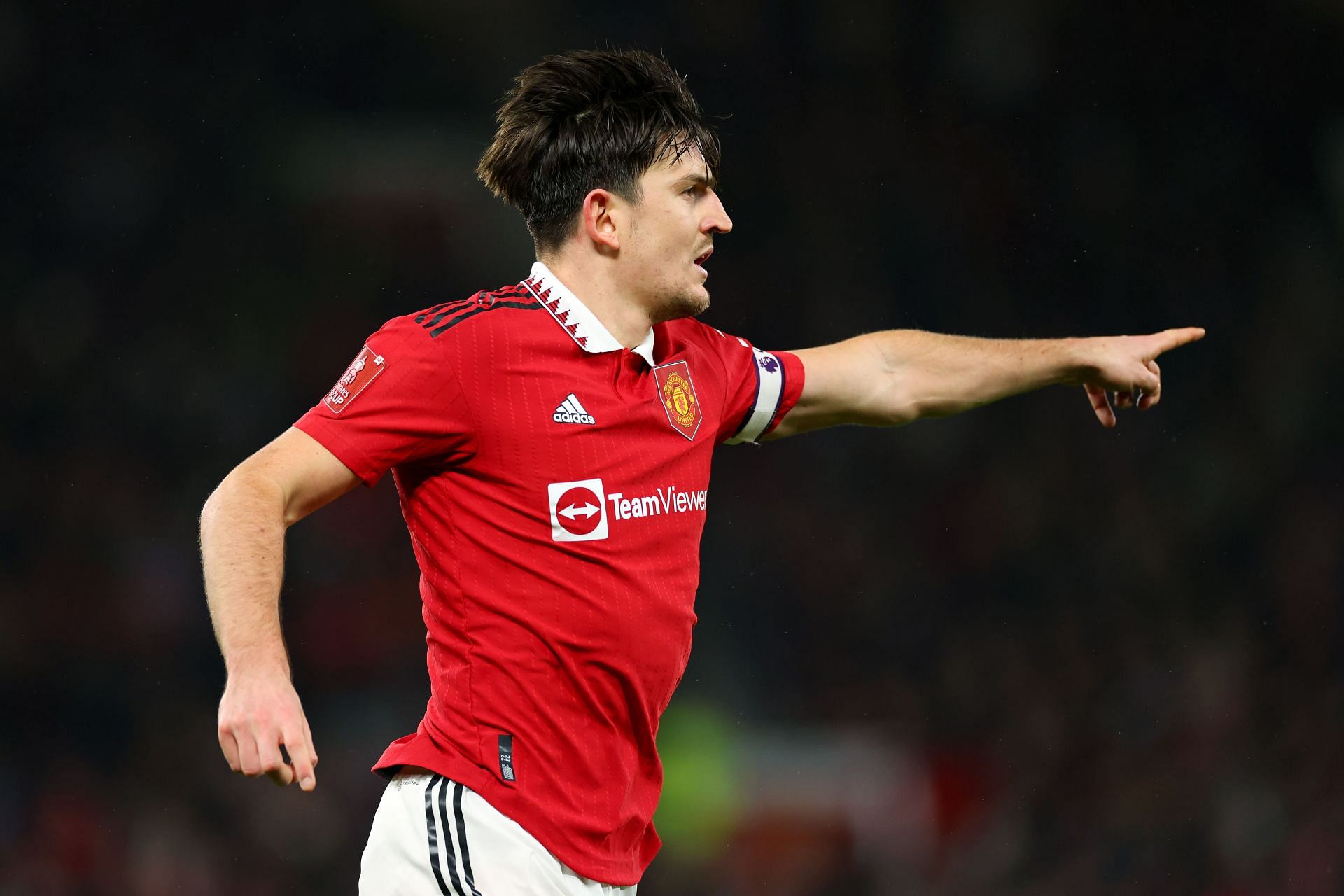 Harry Maguire was in the starting XI on Wednesday.