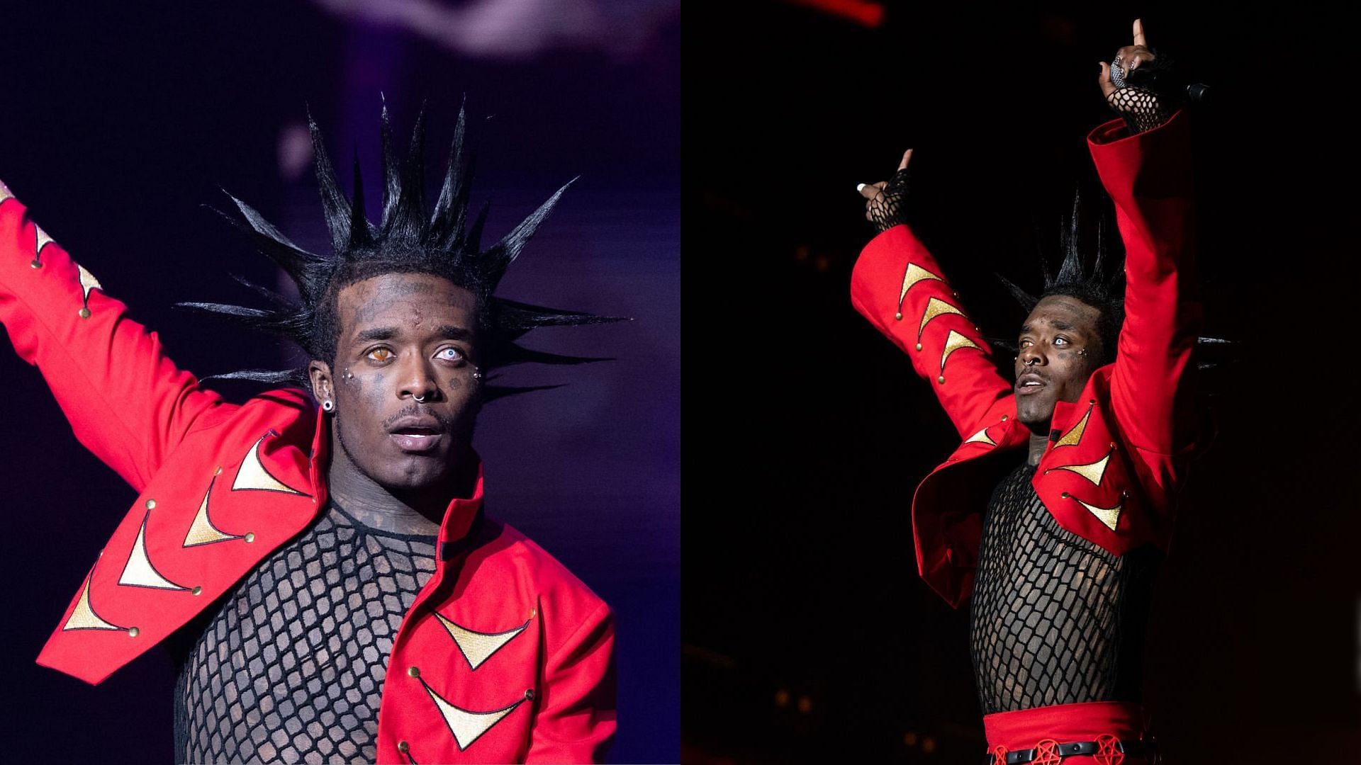 Lil Uzi Vert comes under fire for alleged satanic performance (image via Getty Images)