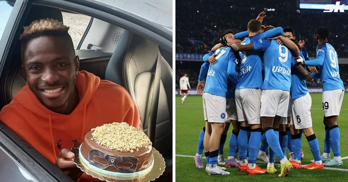 Napoli star Victor Osimhen has inspired a cake