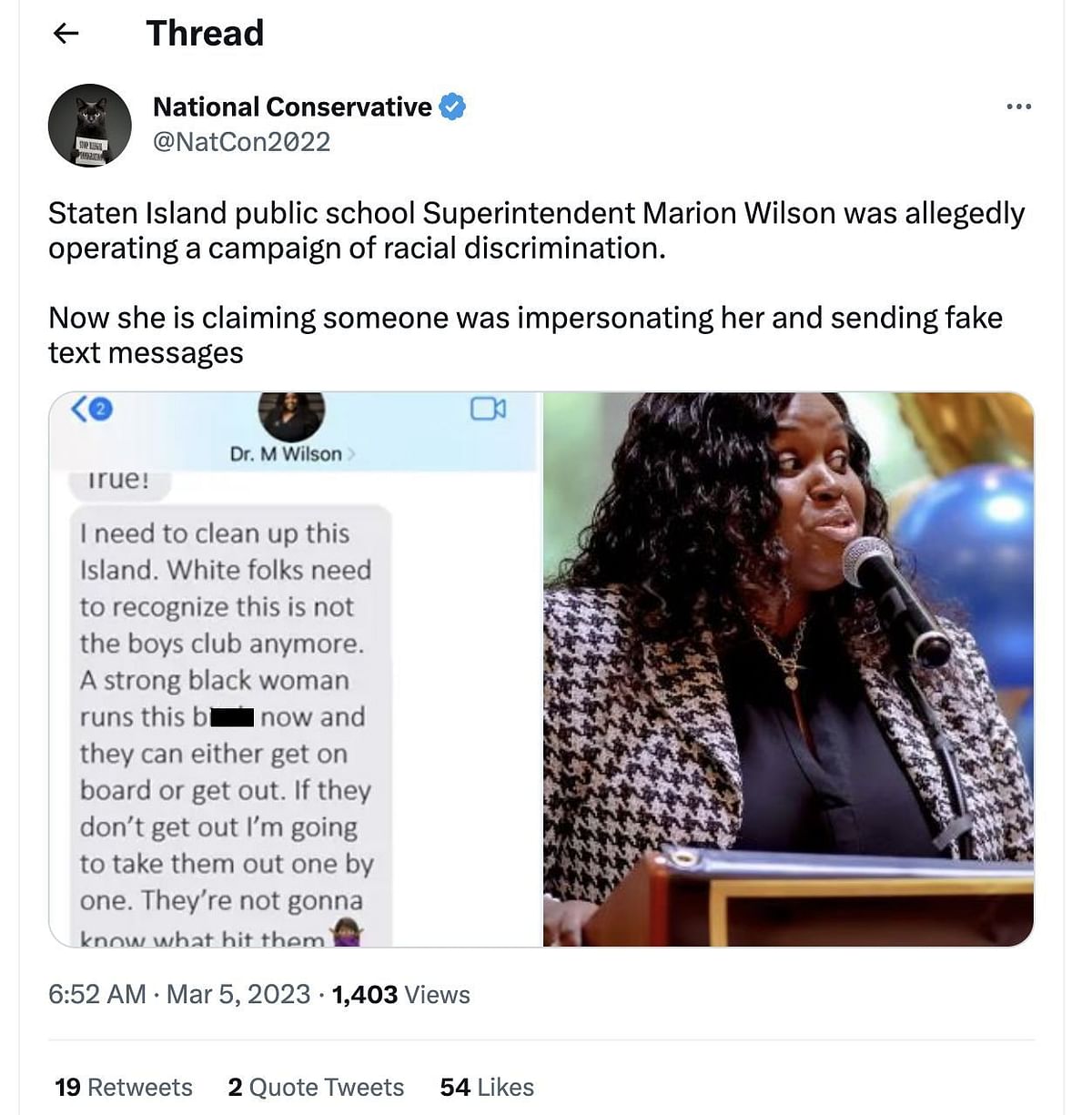 Who is Marion Wilson? Staten Island schools superintendent responds to ...