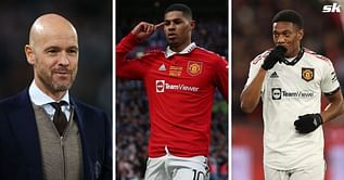 Erik ten Hag issues injury update on Marcus Rashford and Anthony Martial ahead of Manchester United's game against Newcastle