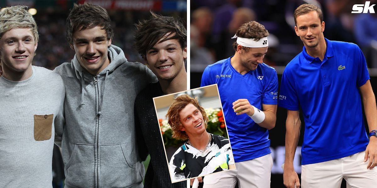 Andrey Rublev picked his tennis players-version of One Direction