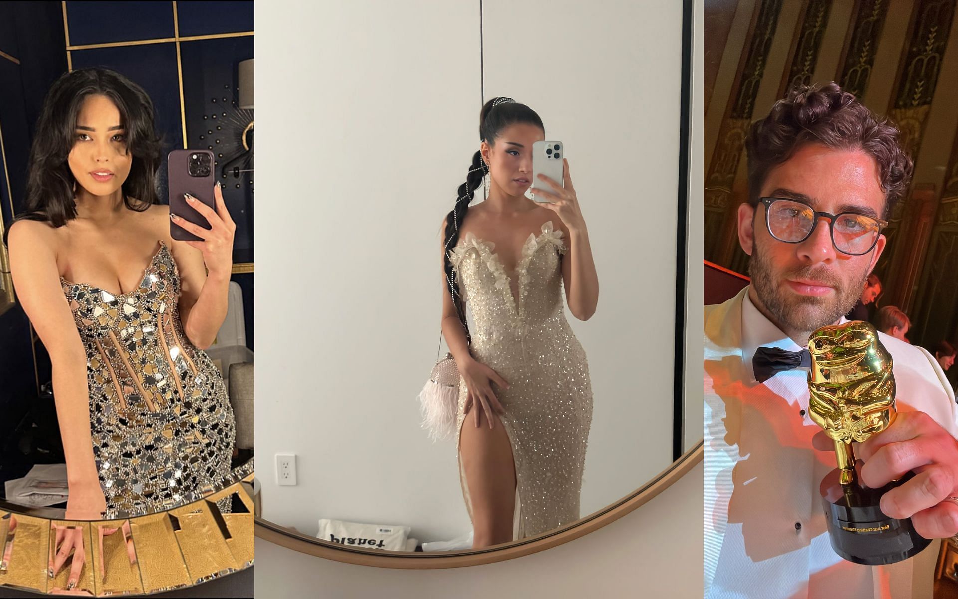 Poki's Fit Needs to Be the Standard” – Valkyrae and HasanAbi Reviews  Pokimane's Steven Khalil Dress for the Streamer Awards 2023 -  EssentiallySports