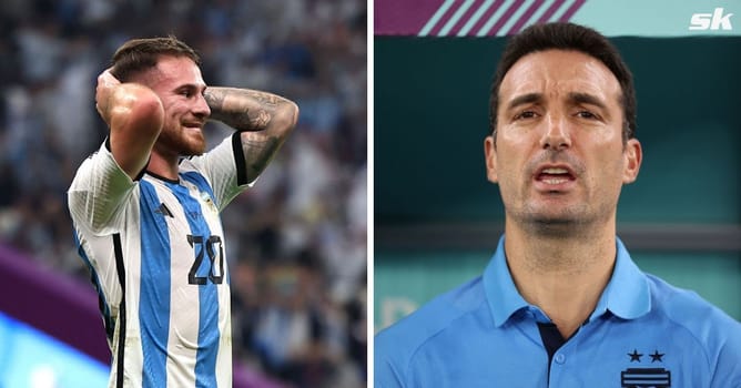 “Had the b***s to tell me the truth” – Alexis Mac Allister opens up on tough conversation with Argentina coach Lionel Scaloni