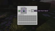 Crafting recipe of a calibrated sculk sensor (Image via Mojang)