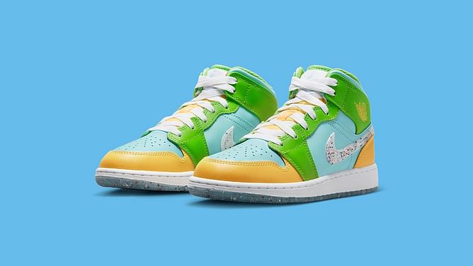 Nike Air Jordan 1 Mid "Recycled Grind" sneakers: Price, release date, and more explored