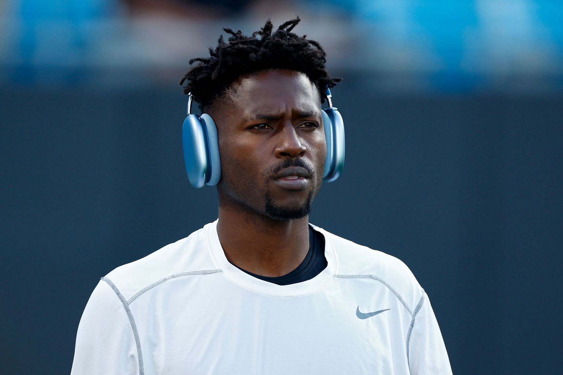 Antonio Brown at a Tampa Bay Buccaneers v Carolina Panthers