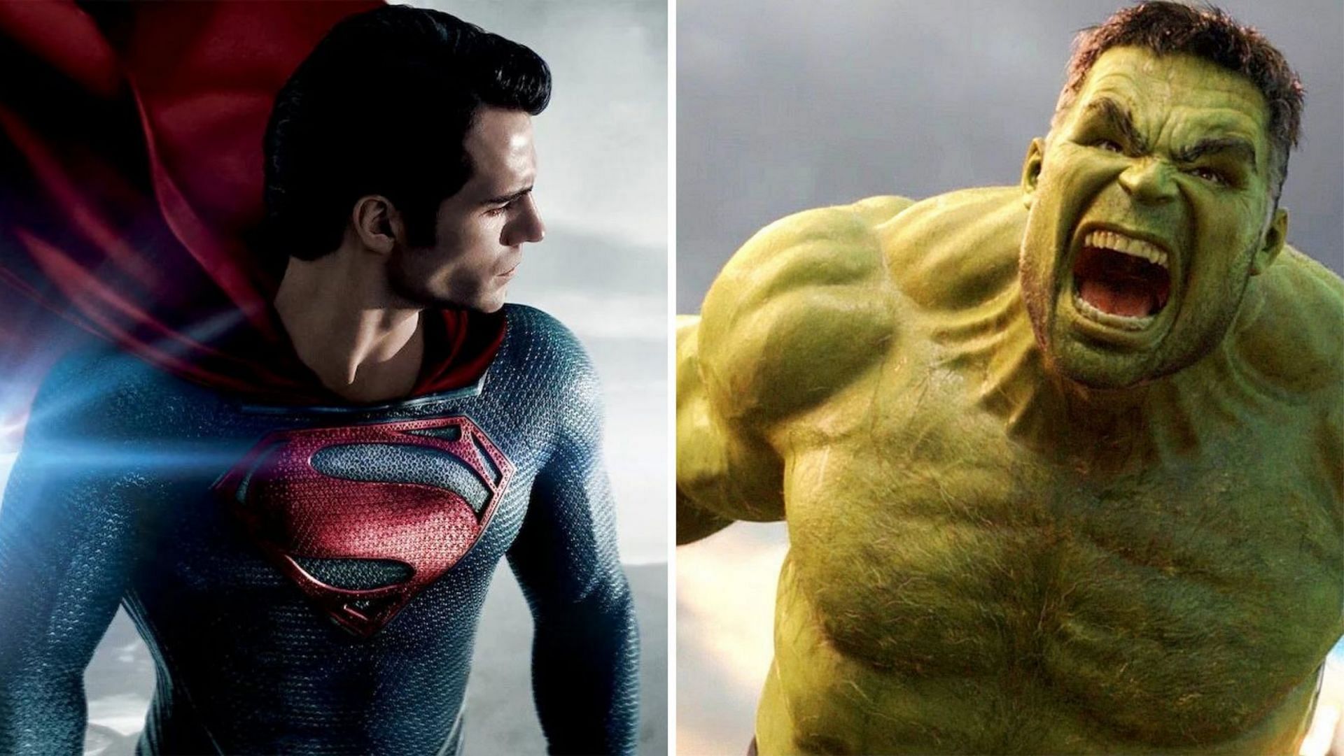 Two of the mightiest superheroes clash in an epic battle for the ages (Image via Sportskeeda)