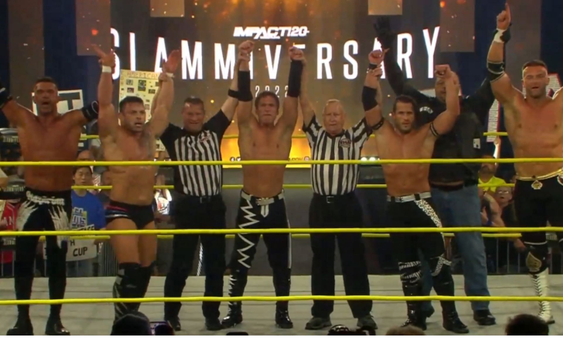It seems the wrestler wants to come out of retirement