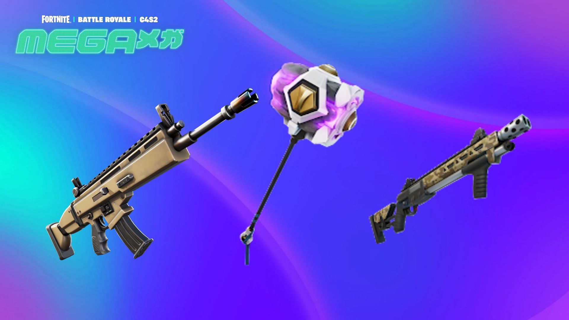 Weapons that were sent to the vault in Fortnite Chapter 4 Season 2. (Image via Sportskeeda)