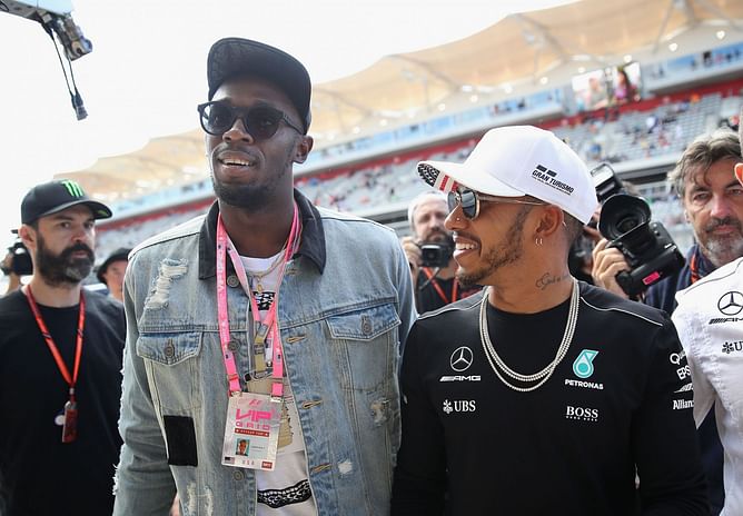 Usain Bolt reveals his 'biggest memory' with 7x champion Lewis Hamilton