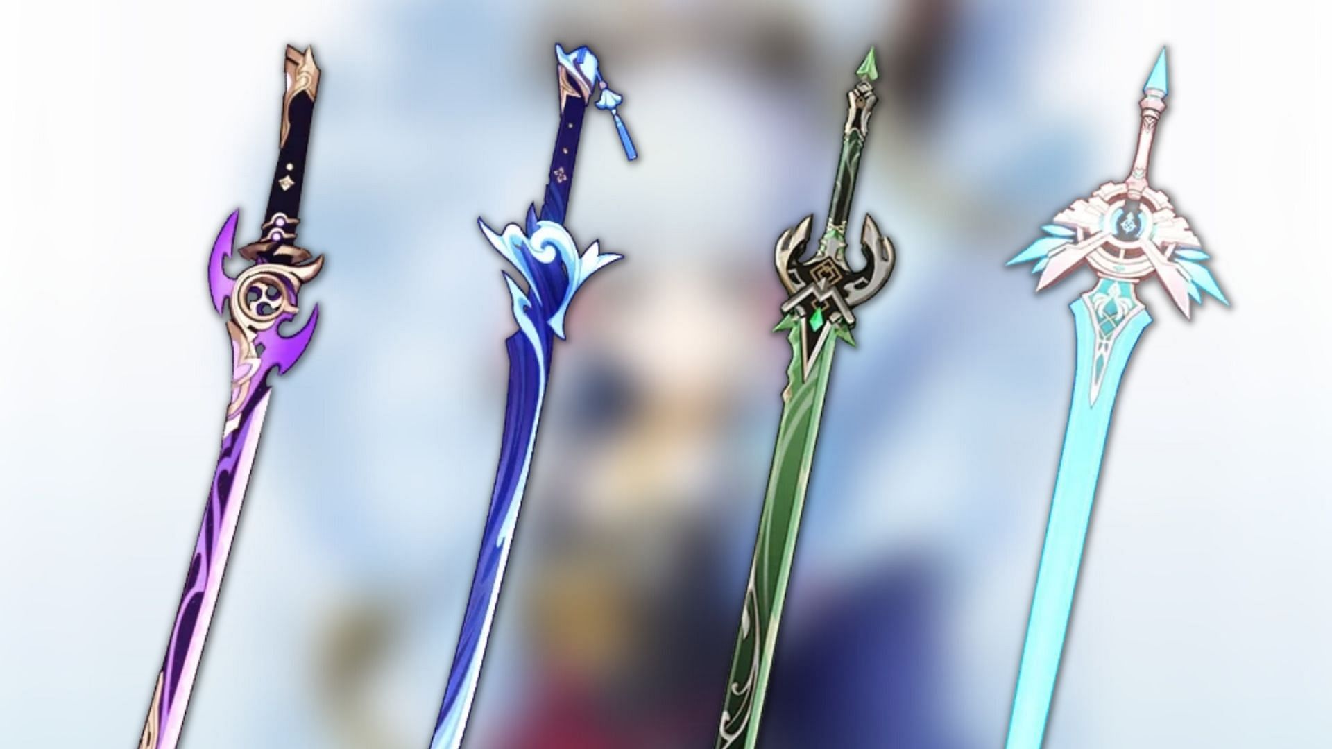 5-star swords for Ayaka (Image via HoYoverse)