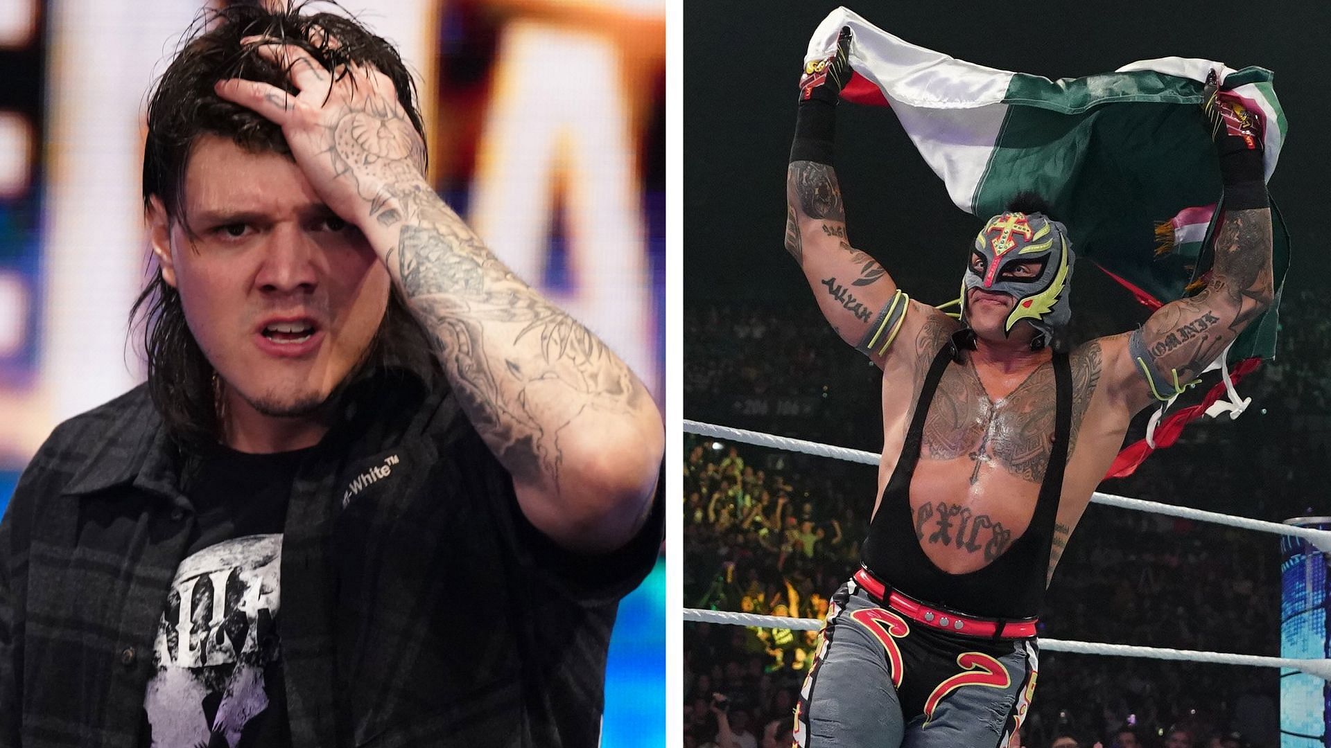 Dominik and Rey Mysterio are set to clash at WWE WrestleMania 39