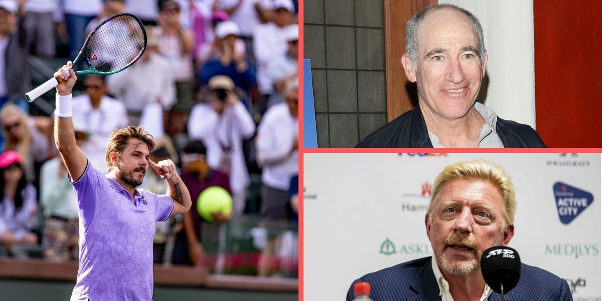 "Stan, in case you've forgotten, is the Man" - Boris Becker, Brad