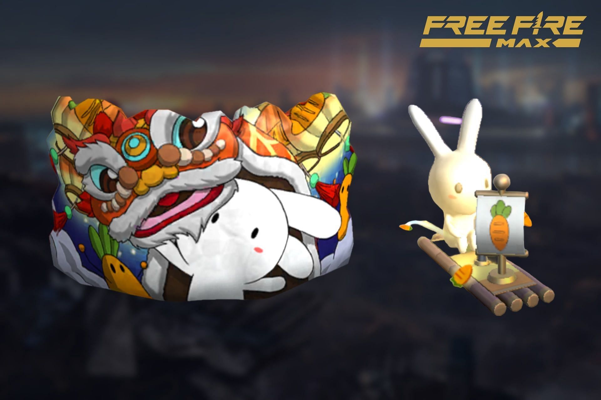 The two rewards in the new Free Fire MAX top-up event (Image via Garena)