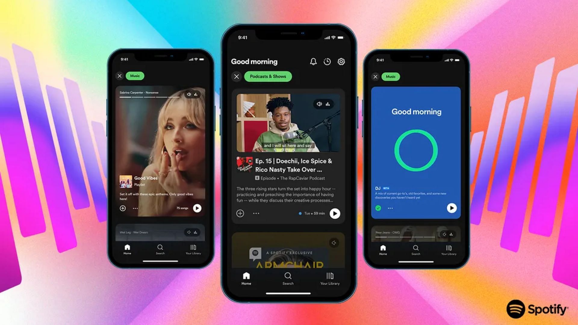 NewNowPlaying gives the Spotify app's Now Playing interface a cosmetic facelift