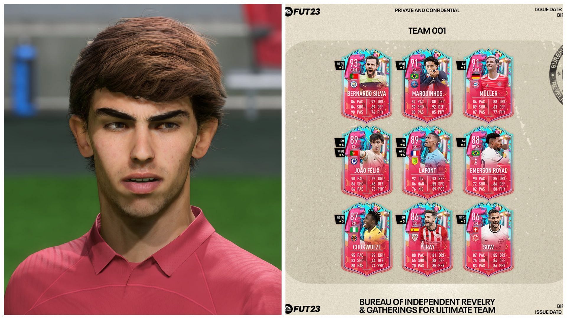 FUT Birthday Team 1 is live in FIFA 23 (Images via EA Sports)