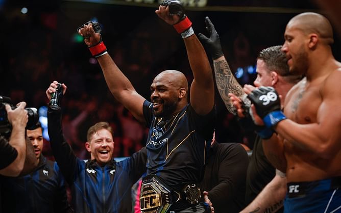 Israel Adesanya's teammate discredits "scumbag" Jon Jones after title win