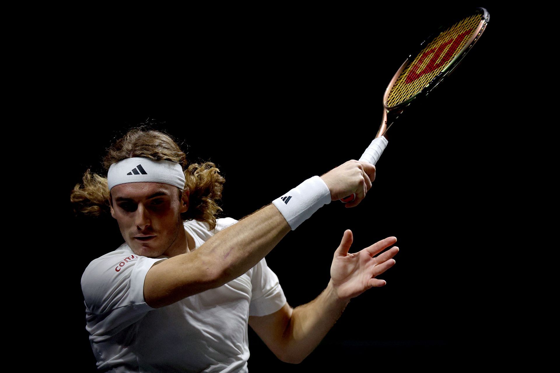 Stefanos Tsitsipas at the 2023 Rotterdam Open