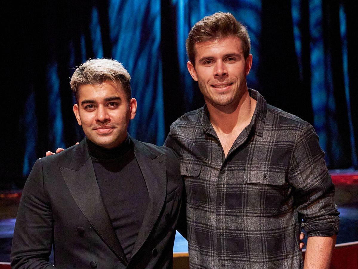 Mentalist Labib Malik and Zach Shallcross from The Bachelor