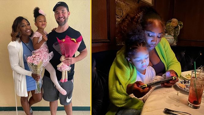 "It begins" - Serena Williams' five-year-old daughter Olympia ventures into gaming, father Alexis Ohanian shares adorable video