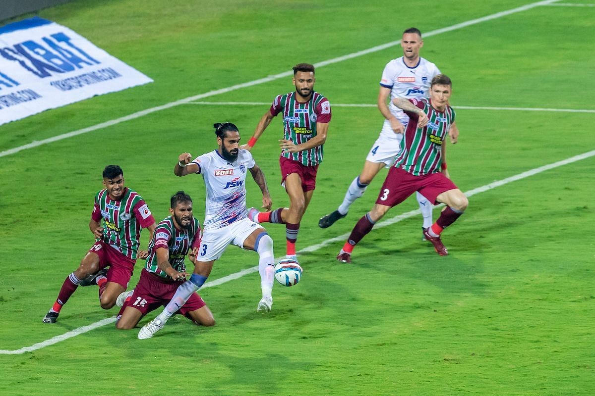 Bengaluru FC go down to ATK Mohun Bagan on penalties in the ISL final. (Photo credits: ISL)