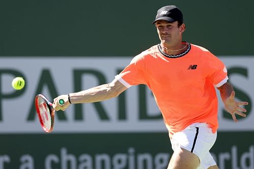 Tommy Paul during the 2023 BNP Paribas Open