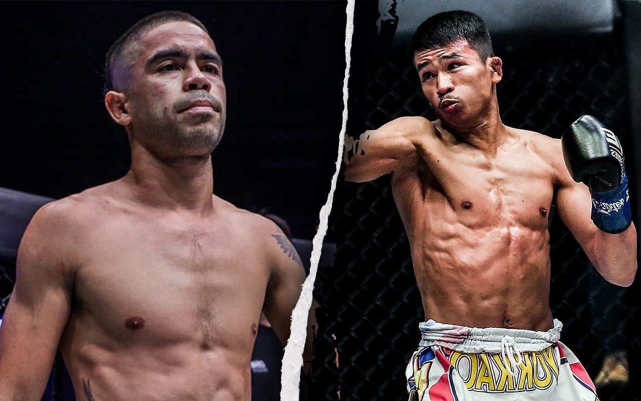 Danial Williams (Left) steps in to face Superlek (Right) at ONE Fight Night 8