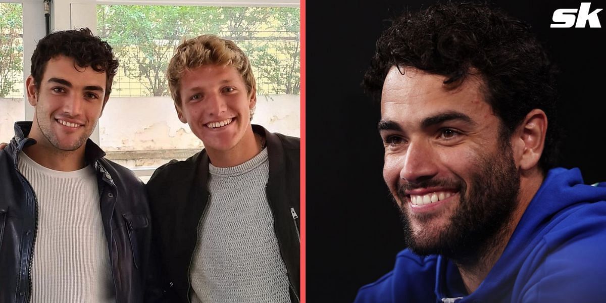 Matteo Berrettini opens up about the special feeling of having his brother Jacopo alongside him on the ATP tour.