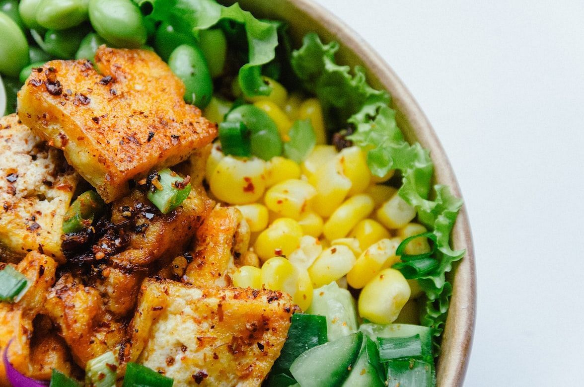 Tofu, tempeh and legumes are great sources of protein for a vegan diet (Anh Nguyen/Unsplash)