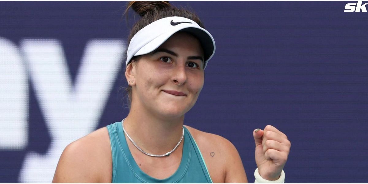 Bianca Andreescu beat Emma Raducanu in 2023 Miami Open R1