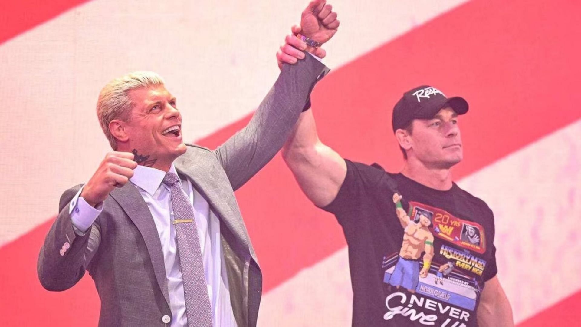 Cody Rhodes has a good relationship with WWE legend John Cena