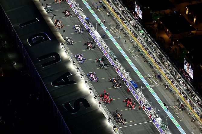 What are the technical updates brought to the 2023 Saudi Arabian F1 GP by each teams?