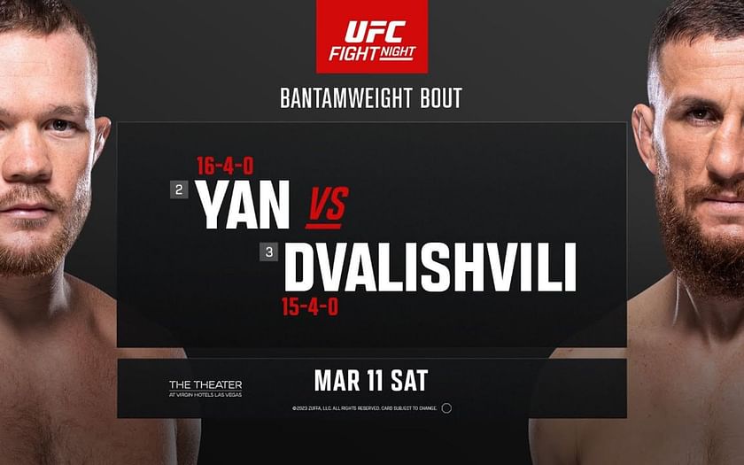 UFC fights this weekend Find out fight card, date, time, venue and