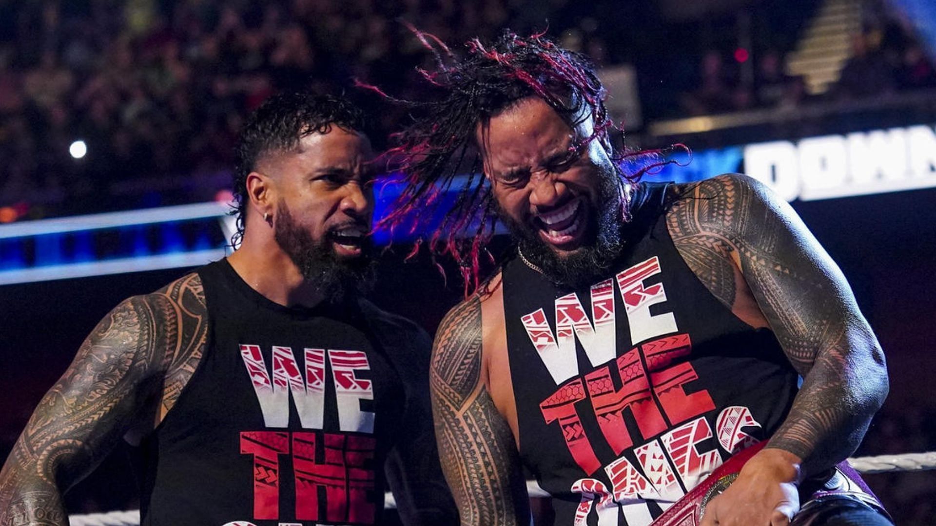 The Usos were confrontated by a major star on SmackDown