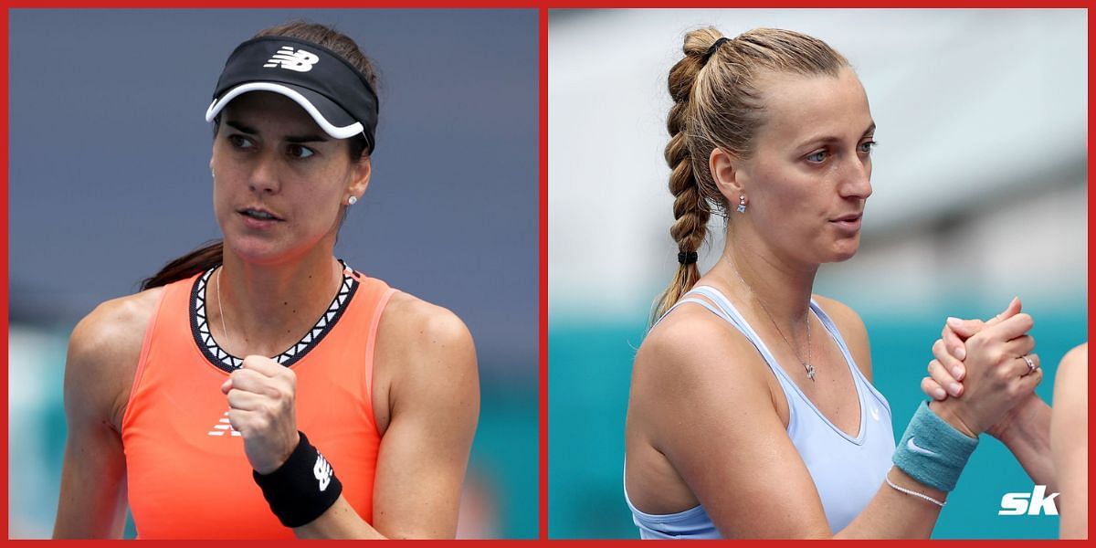 Kvitova and Cirstea will square off for a spot in the finals.