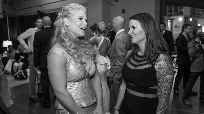 [Watch] 28-year-old reduced to tears after Lita and Beth Phoenix offer some kind words