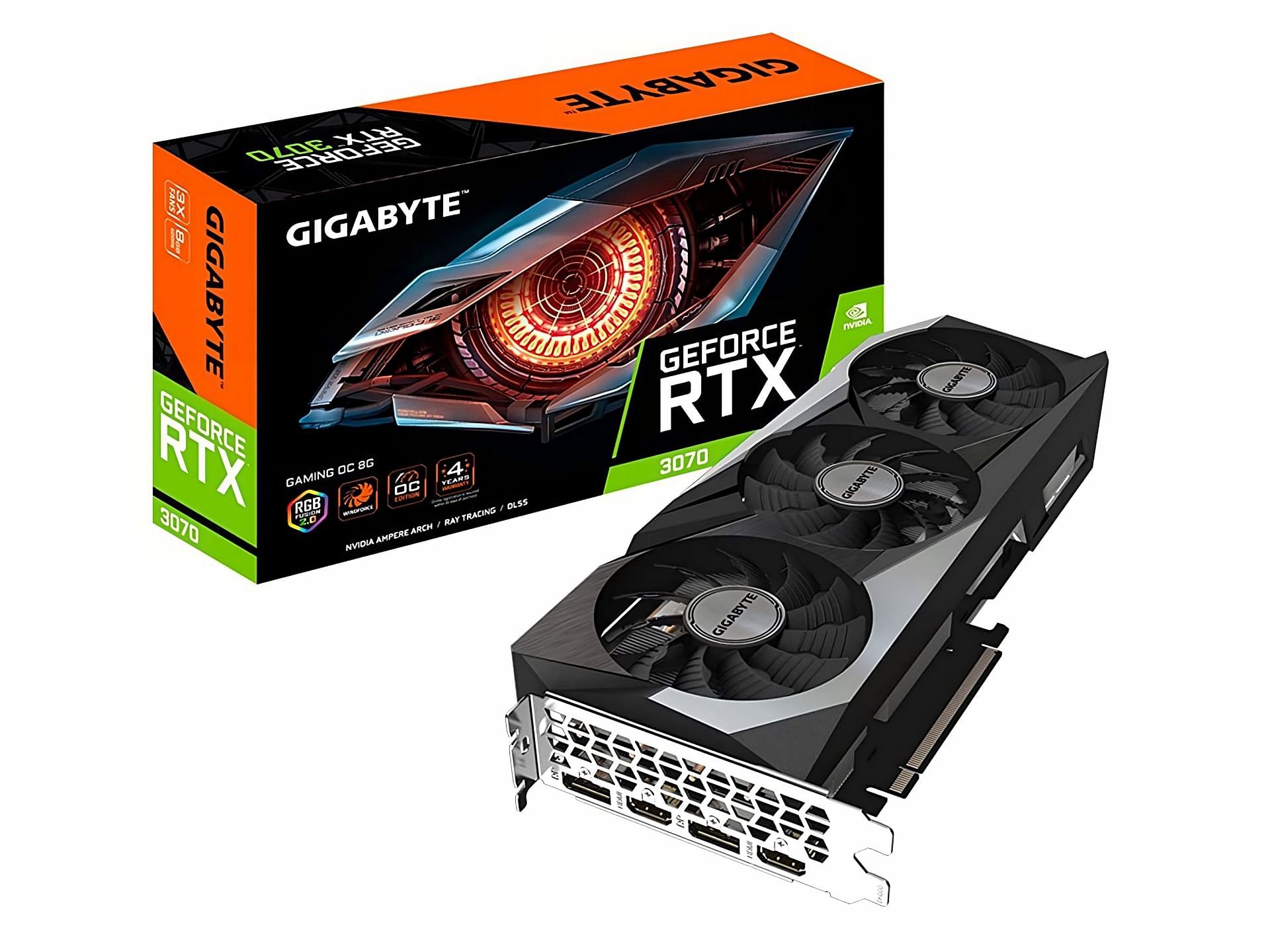 Nvidia GeForce RTX 3070(Image via Amazon)