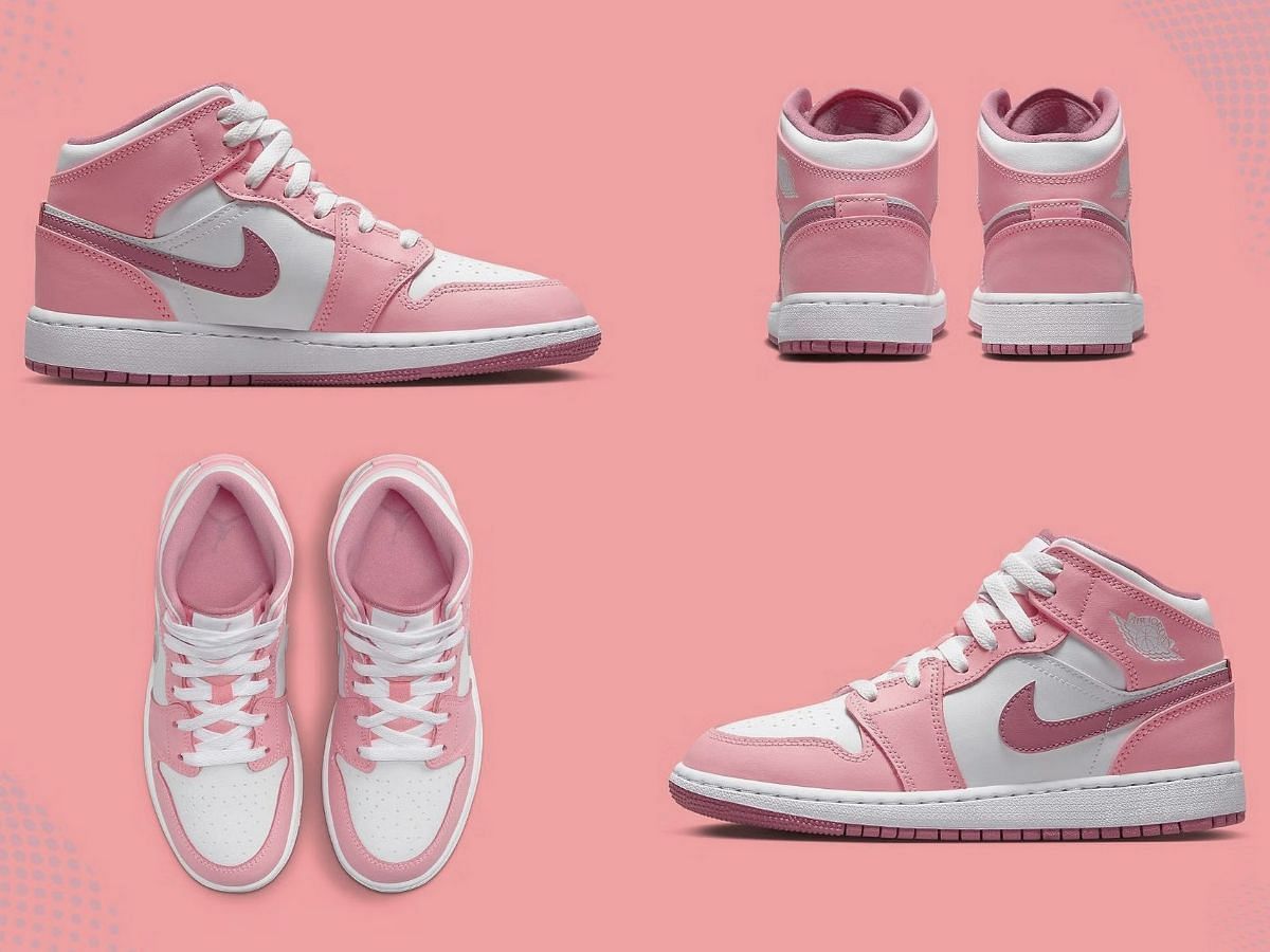 Take a closer look at the upcoming pink shoes (Image via Sportskeeda)