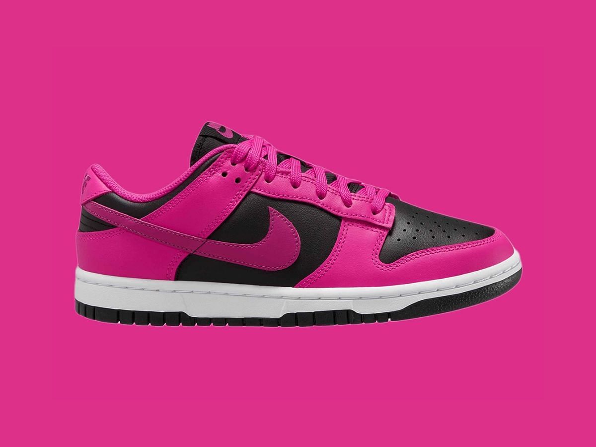 Nike Dunk Low &quot;Fireberry&quot; sneakers (Image via Nike)